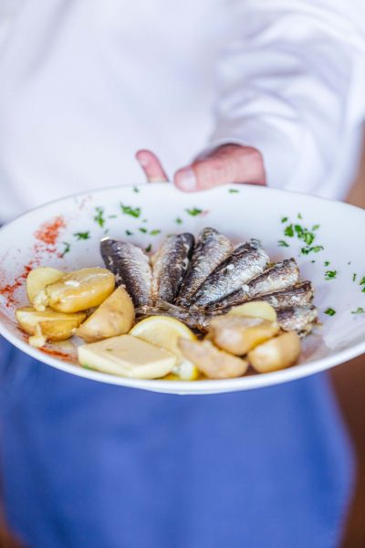 Local specialities from both land and sea