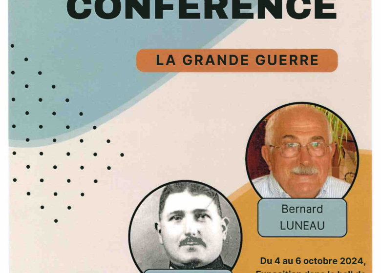 Conférence “La Grande Guerre”