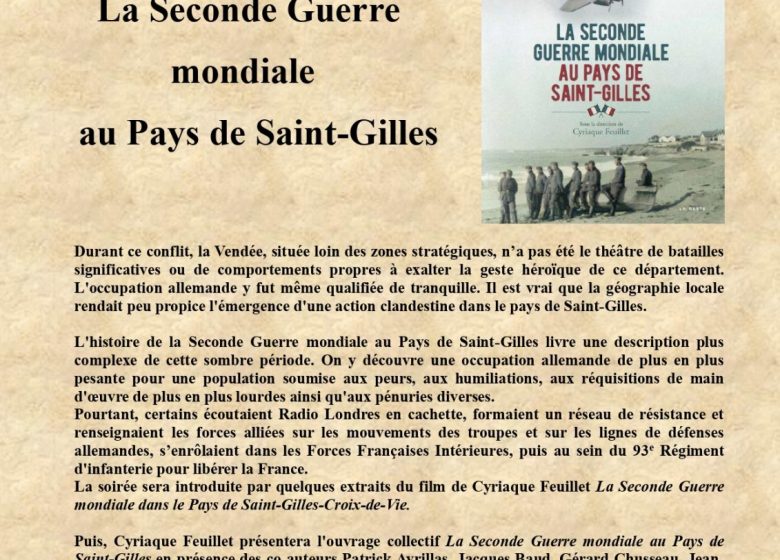 La Seconde Guerre mondiale au Pays de Saint-Gilles