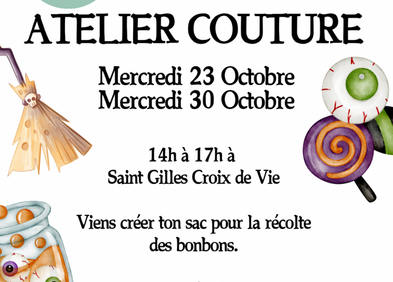 ATELIER COUTURE POUR ENFANTS – SPÉCIAL HALLOWEEN