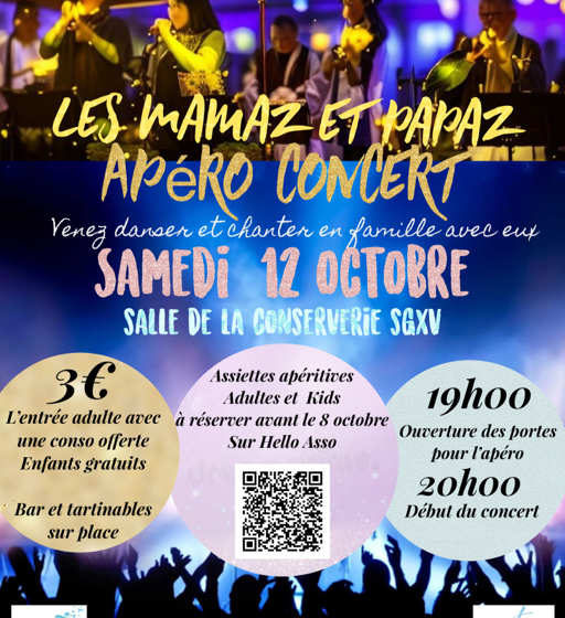 LES MAMAZ ET PAPAZ – APÉRO CONCERT